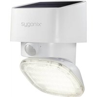 Sygonix SY-4673534 LED-Außenwandleuchte mit Bewegungsmelder 20W Kaltweiß Weiß von sygonix