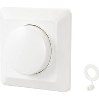 Sygonix SY-4697886 Drehdimmer, Universal-Dimmer Geeignet für Leuchtmittel: Halogenlampe, LED-Lampe, von sygonix