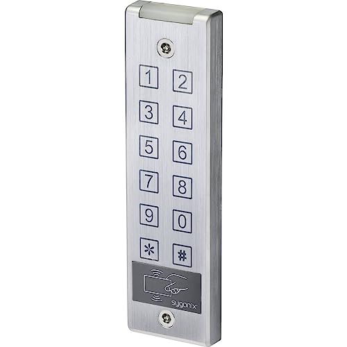 Sygonix SY-4777290 Code-Tastatur mit RFID Aufputz 12 V/DC, 24 V/DC IP65 mit Touchscreen von sygonix