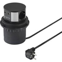 Sygonix SY-4780156 Steckdosenturm Schwarz, Silber Schutzkontakt 1St. Sygonix SY-4780156 Steckdosenturm Schwarz, Silber Schutzkontakt 1St. von sygonix