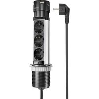 Sygonix SY-4997104 Steckdosenturm Schwarz, Edelstahl Schutzkontakt 1St. Sygonix SY-4997104 Steckdosenturm Schwarz, Edelstahl Schutzkontakt 1St. von sygonix