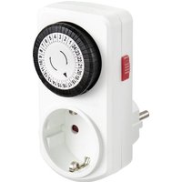 Sygonix SY-5042668 Steckdosen-Zeitschaltuhr analog Tagesprogramm 3680W IP20 Dauerbetrieb von sygonix