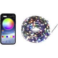 Sygonix SY-5167250 USB-Lichterkette über USB Anzahl Leuchtmittel 200 LED RGB Beleuchtete Länge: 1 von sygonix
