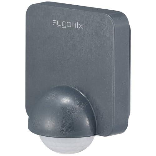 Sygonix SY-5836536 Wand PIR-Bewegungsmelder 360 ° Relais Dark-Grey IP54 von sygonix