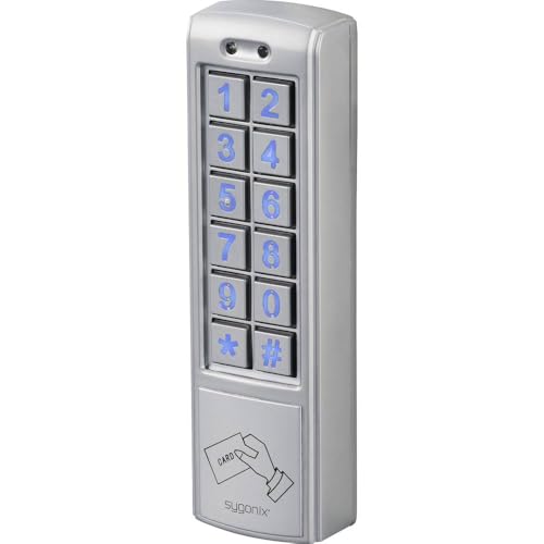 Sygonix SY-6421352 Code-Tastatur mit RFID Oberflächenmontage 12 V DC/AC, 24 V DC/AC IP66 mit beleuchteter Tastatur Sygonix SY-6421352 Code-Tastatur mit RFID Oberflächenmontage 12 V DC/AC, 24 V DC/AC IP66 mit beleuchteter Tastatur von sygonix