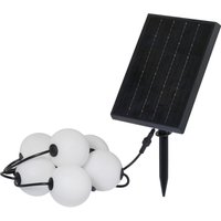 Sygonix SY-6662320 Solar-Lichterkette 2.4 W Weiß, Schwarz von sygonix