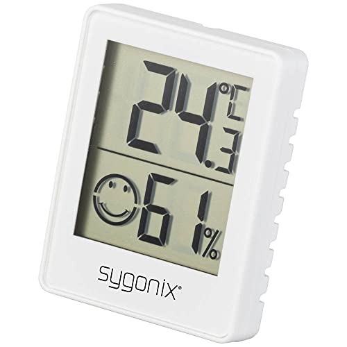 Sygonix Thermo-/Hygrometer Weiß SY-5267052 von sygonix