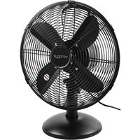 Sygonix Tischventilator 40W (Ø x H) 335mm x 415mm Schwarz von sygonix
