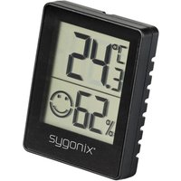 Thermo-/Hygrometer Schwarz - Sygonix von sygonix