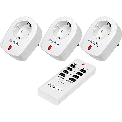 sygonix RSL Steckdosen-Set Zwischenstecker Schaltleistung (max.) 2000 W Reichweite max. (im Freifeld) 30 m von sygonix