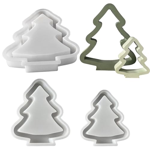 Christmas Forms - Epoxidharz Gießformen Weihnachtsbaum | 3 Teile Bastelwerkzeuge für Epoxidharz Weihnachtsschmuck Seife Kerzen Feiertags Kunstprojekte Familie Christmas Forms - Epoxidharz Gießformen Weihnachtsbaum | 3 Teile Bastelwerkzeuge für Epoxidharz Weihnachtsschmuck Seife Kerzen Feiertags Kunstprojekte Familie von szaluyk