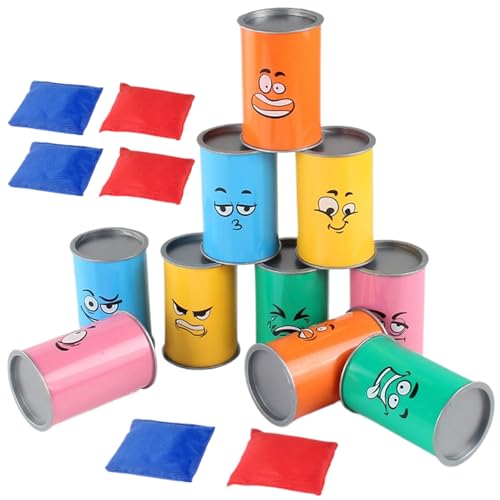 Dosenwurf Spielset - Beanbag Wurfspiel Mit LED Beleuchtung | Halloween Spielzeug Für Garten Geburtstag Weihnachten Ostern Klassenzimmer Dosenwurf Spielset - Beanbag Wurfspiel Mit LED Beleuchtung | Halloween Spielzeug Für Garten Geburtstag Weihnachten Ostern Klassenzimmer von szaluyk