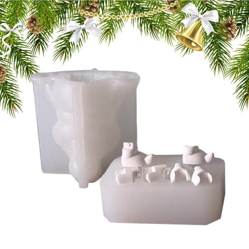 Formen zur Herstellung von Weihnachtskerzen – Silikon-Epoxidharz-Form, festliche Heimdekoration, Bastelformen für Aromatherapie, Seife, aromatische Wachskunst, Polymerpaste, kreatives Basteln Formen zur Herstellung von Weihnachtskerzen – Silikon-Epoxidharz-Form, festliche Heimdekoration, Bastelformen für Aromatherapie, Seife, aromatische Wachskunst, Polymerpaste, kreatives Basteln von szaluyk