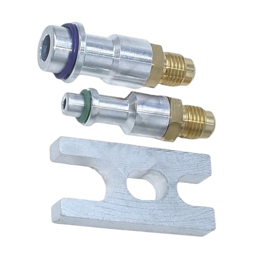 Kfz Klimaanlagen Lecksuch Test Stopfen,Leckdetektions-Schlauchanschluss - Klimarohr Test Stopfen für Werkstatt Mechaniker von szaluyk