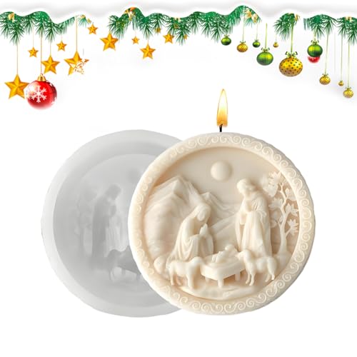 Krippenform – Jesusgeburt, leicht zu lösen, 3D-Silikonform für Gips, Fondant, Harz, Weihnachtsbastelform für Gips, , Seife, Schokolade, DIY, Kunst, Dekoration Krippenform – Jesusgeburt, leicht zu lösen, 3D-Silikonform für Gips, Fondant, Harz, Weihnachtsbastelform für Gips, , Seife, Schokolade, DIY, Kunst, Dekoration von szaluyk