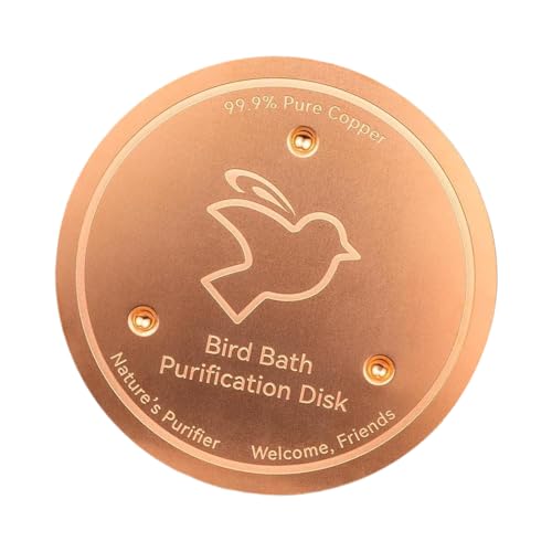 Kupferscheibe für Vogelbad | Feeder Accessoires Triple-Point-Stützpurifikatorplatte für Terrassbrunnen Garden Bowl Rasen | Saison im Freien und Pflege Kupferscheibe für Vogelbad | Feeder Accessoires Triple-Point-Stützpurifikatorplatte für Terrassbrunnen Garden Bowl Rasen | Saison im Freien und Pflege von szaluyk