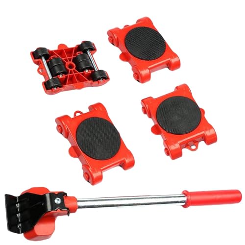 Möbellifter -Werkzeug - Transportradwalzen Und Hebelsatz | Hochleistungsmöbel Mover | Möbel Riser dölly Kit Für 150 Kg/330 Lbs Sofas -Schränke Schränke von szaluyk