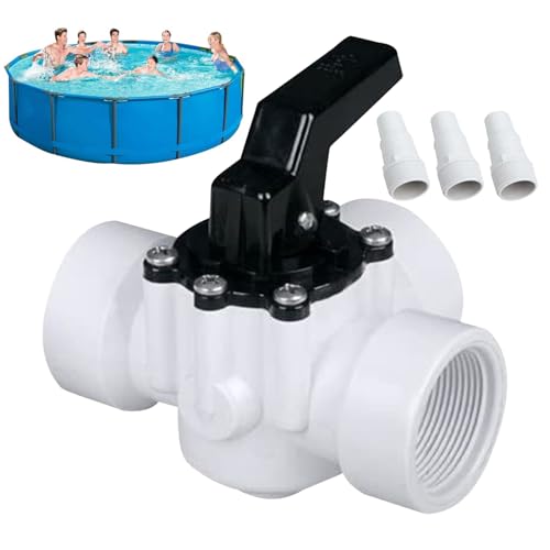 Schwimmbadwasserregler | Spa Water Flow Diverter | Drei-Wege-Steuerventil | 3 Anschluss Austauschbaugruppe | Wasserflussregelung für Pools Spas | Filtersystem ersetzen Teil | Heißer Frühlingsgarten Ba Schwimmbadwasserregler | Spa Water Flow Diverter | Drei-Wege-Steuerventil | 3 Anschluss Austauschbaugruppe | Wasserflussregelung für Pools Spas | Filtersystem ersetzen Teil | Heißer Frühlingsgarten Ba von szaluyk