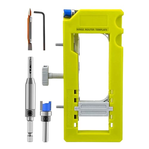Türscharnierschnecken | Einstellbares Template -Tool - Präzise Router -Einbindung Jig Für 3 Bis 5 -Zoll -Scharniere | Hochleistungs -Holzbearbeitung Installationsleitung Für Rahmenschrank Wohnungsdusc Türscharnierschnecken | Einstellbares Template -Tool - Präzise Router -Einbindung Jig Für 3 Bis 5 -Zoll -Scharniere | Hochleistungs -Holzbearbeitung Installationsleitung Für Rahmenschrank Wohnungsdusc von szaluyk