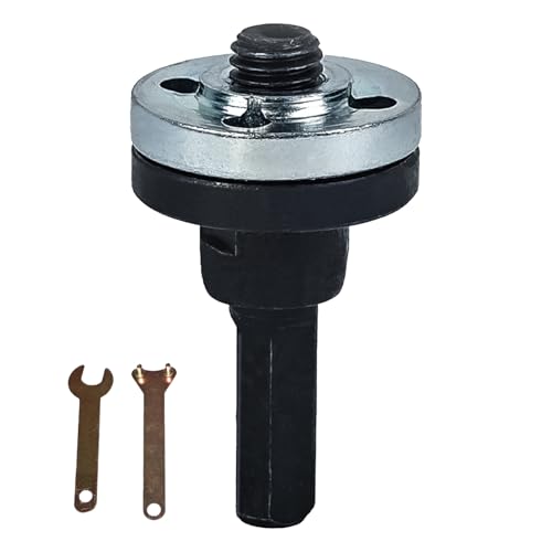 Winkelschleifer Verbindungsstange - Wellenadapter mit Spanner | Langlebige multifunktionale Anpassung zum Polieren und Schleifenscheiben | Ideal für Autodetails, Jade, Holz und Möbelarbeiten von szaluyk
