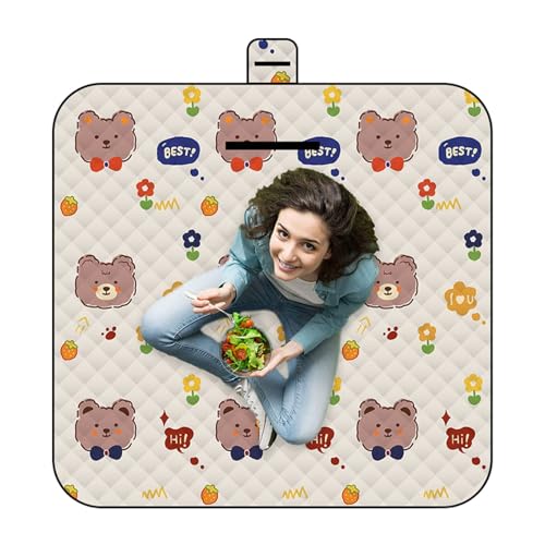 szaluyk Große Picknickdecke, Strandpicknickdecke,Parkdecke | wasserdichte Anti-Moisture-Waschable 59x78in Spiel Matte Couch Teppich für Babyklettern von szaluyk