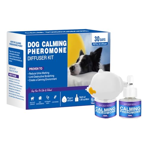 szaluyk Katzen-Pheromon Nachfüllung Für Beruhigungs-Diffusor, 60 Wirkung - Reduziert Stress & Kämpfe | Fürr Mehrkatzenhaushalte | Kompatibel Mit Steckdosen-Diffusors szaluyk Katzen-Pheromon Nachfüllung Für Beruhigungs-Diffusor, 60 Wirkung - Reduziert Stress & Kämpfe | Fürr Mehrkatzenhaushalte | Kompatibel Mit Steckdosen-Diffusors von szaluyk