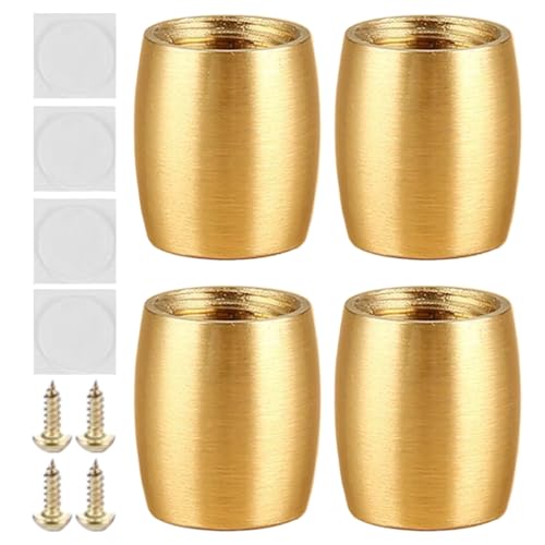 szaluyk Tischbeine | 4 Stück Ersatzbeine Für Sofa - rutschfeste Möbelfüße Für Bett Kleiderschrank Nachttisch Schreibtisch Stuhl Schrank von szaluyk