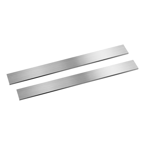 szkoo 2pcs 304 Edelstahl Flachstange, 5 * 30 * 300mm (TxWxL) gebürstet Finish Trim Streifen Edelstahl Flachstahl für Küche DIY Handwerk machen von szkoo