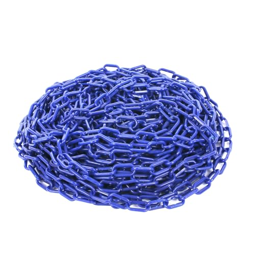 szkoo 61m Absperrkette Kettensperre, Blau Absperrkette Kunststoff Absperrketten für Warnsicherheit, Menschensteuerung, Verkehr, Warteschlange Linie szkoo 61m Absperrkette Kettensperre, Blau Absperrkette Kunststoff Absperrketten für Warnsicherheit, Menschensteuerung, Verkehr, Warteschlange Linie von szkoo