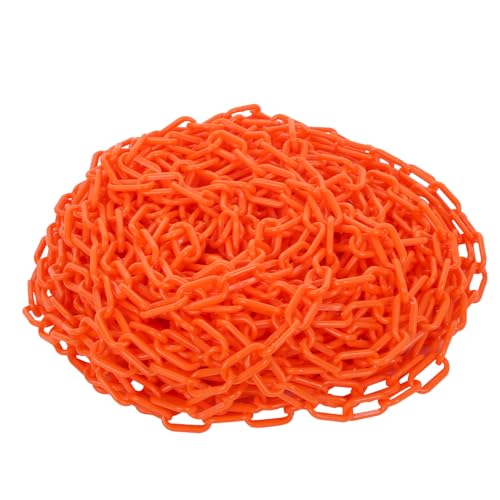 szkoo 61m Absperrkette Kettensperre, Orange Absperrkette Kunststoff Absperrketten für Warnsicherheit, Menschensteuerung, Verkehr, Warteschlange Linie szkoo 61m Absperrkette Kettensperre, Orange Absperrkette Kunststoff Absperrketten für Warnsicherheit, Menschensteuerung, Verkehr, Warteschlange Linie von szkoo