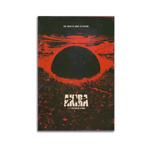 Szzmyo Akira Filmposter, dekoratives Gemälde, modernes ästhetisches Leinwandposter, Schlafzimmer, Wohnzimmer, Badezimmer, Klassenzimmer, Flur, Büro, Kunst, 20,3 x 30,5 cm, ungerahmt Szzmyo Akira Filmposter, dekoratives Gemälde, modernes ästhetisches Leinwandposter, Schlafzimmer, Wohnzimmer, Badezimmer, Klassenzimmer, Flur, Büro, Kunst, 20,3 x 30,5 cm, ungerahmt von szzmyo