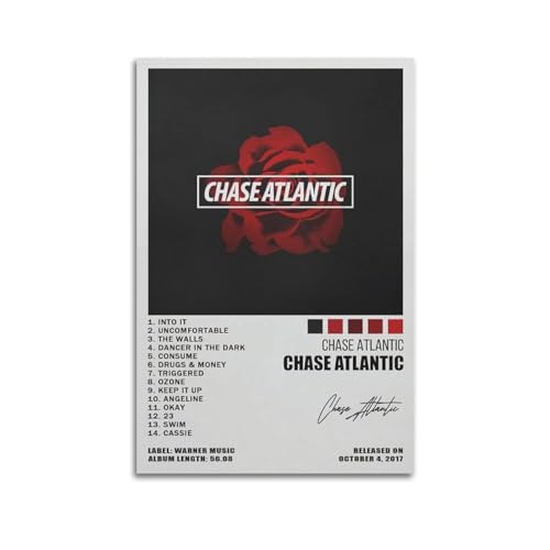 Szzmyo Chase Atlantic Album-Poster, dekoratives Gemälde, moderne ästhetische Leinwand-Poster, Schlafzimmer-Kunst, Wohnzimmer, Dekoration, Poster, 20 x 30 cm, ungerahmter Stil Szzmyo Chase Atlantic Album-Poster, dekoratives Gemälde, moderne ästhetische Leinwand-Poster, Schlafzimmer-Kunst, Wohnzimmer, Dekoration, Poster, 20 x 30 cm, ungerahmter Stil von szzmyo
