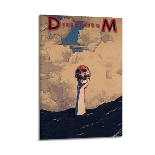 szzmyo Depeche Mode Poster, dekoratives Gemälde, moderne ästhetische Leinwand, Poster, Schlafzimmer-Kunst, Wohnzimmer, Dekoration, Poster, 60 x 90 cm, Rahmenstil szzmyo Depeche Mode Poster, dekoratives Gemälde, moderne ästhetische Leinwand, Poster, Schlafzimmer-Kunst, Wohnzimmer, Dekoration, Poster, 60 x 90 cm, Rahmenstil von szzmyo