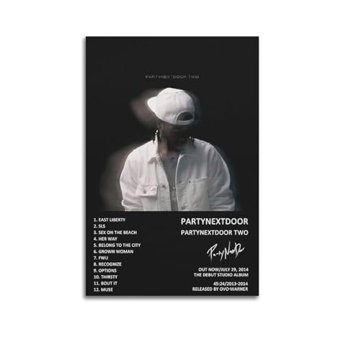 szzmyo Partynextdoor Poster, PartyNextDoor Two Album, Poster, dekoratives Gemälde, modern, ästhetisch, Leinwandposter, Schlafzimmer, Kunst, Wohnzimmer, Dekoration, Poster, 30 x 45 cm, ungerahmter Stil szzmyo Partynextdoor Poster, PartyNextDoor Two Album, Poster, dekoratives Gemälde, modern, ästhetisch, Leinwandposter, Schlafzimmer, Kunst, Wohnzimmer, Dekoration, Poster, 30 x 45 cm, ungerahmter Stil von szzmyo
