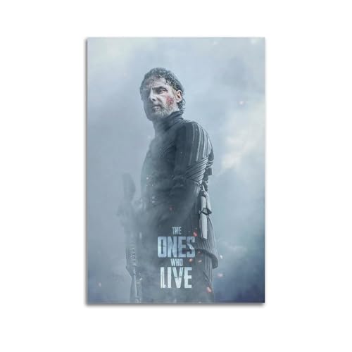 szzmyo Poster "The Walking Dead, The Ones Who Live", dekoratives Gemälde, moderne ästhetische Leinwand, Poster, Schlafzimmer, Kunst, Wohnzimmer, Dekoration, Poster, 50 x 75 cm, ungerahmter Stil szzmyo Poster "The Walking Dead, The Ones Who Live", dekoratives Gemälde, moderne ästhetische Leinwand, Poster, Schlafzimmer, Kunst, Wohnzimmer, Dekoration, Poster, 50 x 75 cm, ungerahmter Stil von szzmyo