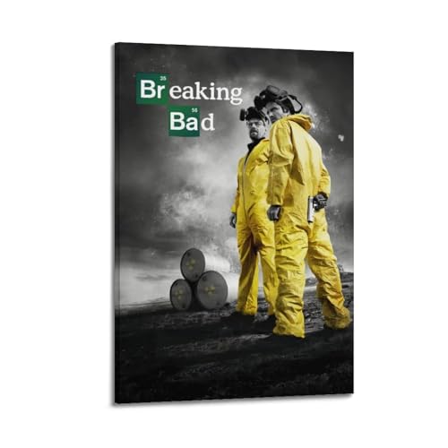 szzmyo Poster der TV-Serie Breaking Bad, dekoratives Gemälde, modernes ästhetisches Leinwandposter, Schlafzimmer-Kunst, Wohnzimmer, Dekoration, Poster, 20 x 30 cm, Rahmenstil szzmyo Poster der TV-Serie Breaking Bad, dekoratives Gemälde, modernes ästhetisches Leinwandposter, Schlafzimmer-Kunst, Wohnzimmer, Dekoration, Poster, 20 x 30 cm, Rahmenstil von szzmyo