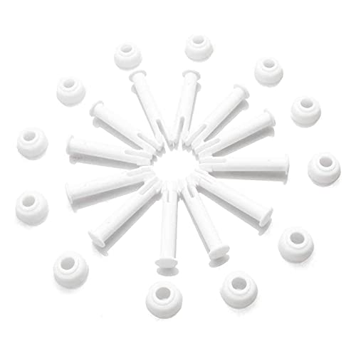 tEEZErshop Intex Pool Ersatzteile(12 pcs),Joint Pins 10312 & Seals für Intex 13'-24' Frame&Round Pool, Intexpool Replacement Ersatzteile, 6cm/2.36in Länge von tEEZErshop