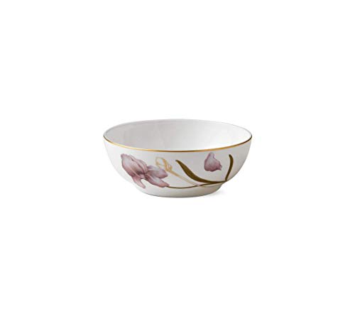 Royal Copenhagen Flora Iris Schüssel aus Fine Bone China in der Farbe Weiß mit Blumenmuster 50cl, Maße: 14cm x 14cm x 5cm, 1017553 Royal Copenhagen Flora Iris Schüssel aus Fine Bone China in der Farbe Weiß mit Blumenmuster 50cl, Maße: 14cm x 14cm x 5cm, 1017553 von Royal Copenhagen