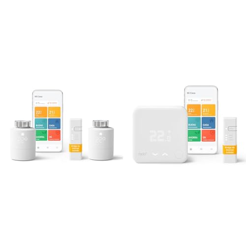 tado° smart Home Thermostat (verkabelt) – WiFi Starter Kit V3+ & smartes Heizkörperthermostat – WiFi Starter Kit V3+ von tado°