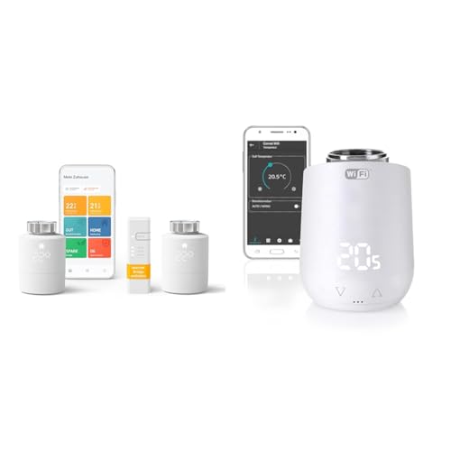 tado° smartes Heizkörperthermostat – WiFi Starter Kit V3+ & Eurotronic 700200 Comet WiFi 2021 Heizkörperthermostat von Tado