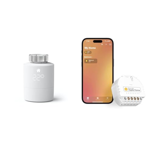 tado° smartes Heizkörperthermostat – WiFi Zusatzprodukt kompatibel mit Alexa & Meross WiFi Relais WLAN Schalter funktioniert Apple HomeKit, Relais Modul von Tado