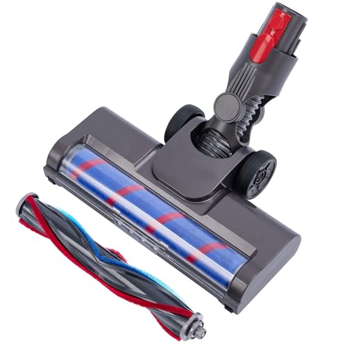 Bürste Kompatibel mit Dyson V7 V8 V10 V11 V15 Staubsauger, Elektrobürste mit Direktantrieb Flexibler Rotation und 2 Ersatzrollen mit 4 Frontlichten für Hartboden und KurzflorigeTeppiche Bürste Kompatibel mit Dyson V7 V8 V10 V11 V15 Staubsauger, Elektrobürste mit Direktantrieb Flexibler Rotation und 2 Ersatzrollen mit 4 Frontlichten für Hartboden und KurzflorigeTeppiche von tagfeu