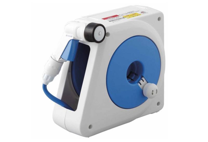 takagi Schlauchtrommel Kompakte Schlauchtrommel 10 m, (mit integrierter Compact-Brause), kompatibel mit allen gängigen Systemen von takagi