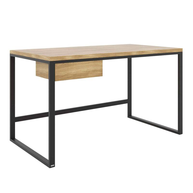 take me HOME - Kai - Designer Schreibtisch aus Eichenholz und Metall von take me HOME