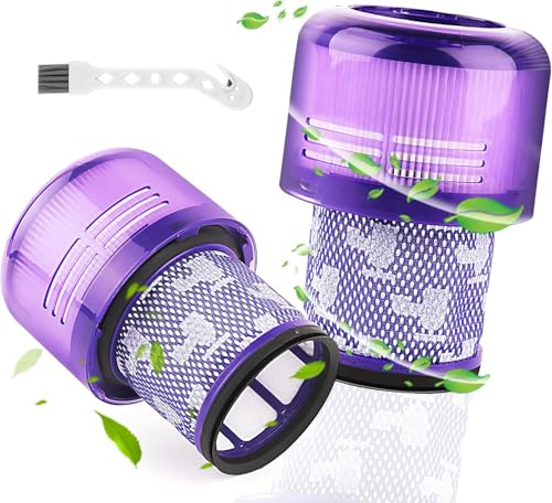 V11 Filter für Dyson, 2 Stück Filter für Dyson V15 V11 Absolute, Vakuumfilter Ersatz für Dyson V11 V15 SV14 SV17 SV22 Detect Animal Absolute Extra Pro Torque Drive Akku Staubsauger, 970013-02 von talifoca