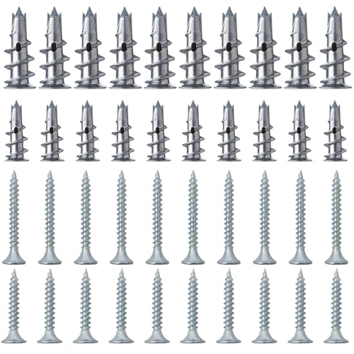 Gipskarton-Befestigungen, Gipskarton-Dübel und Schrauben, Metall und selbstbohrende robuste Gipskarton-Dübel und 60 mm Größen von tallkeey