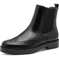 Tamaris Chelseaboots, Blockabsatz, Stiefelette, Businessschuh mit eleganter Lyralochung von tamaris
