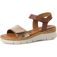 Tamaris Keilsandalette, Riemchensandale, Sommerschuh mit verstellbaren Klettverschlüssen Tamaris Keilsandalette, Riemchensandale, Sommerschuh mit verstellbaren Klettverschlüssen von tamaris