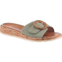Tamaris Pantolette, Keilabsatz, Sommerschuh, Schlupfschuh mit hübscher Zierschnalle Tamaris Pantolette, Keilabsatz, Sommerschuh, Schlupfschuh mit hübscher Zierschnalle von tamaris