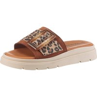 Tamaris Pantolette Plateau, Sommerschuh mit modischer Zierschnalle von tamaris